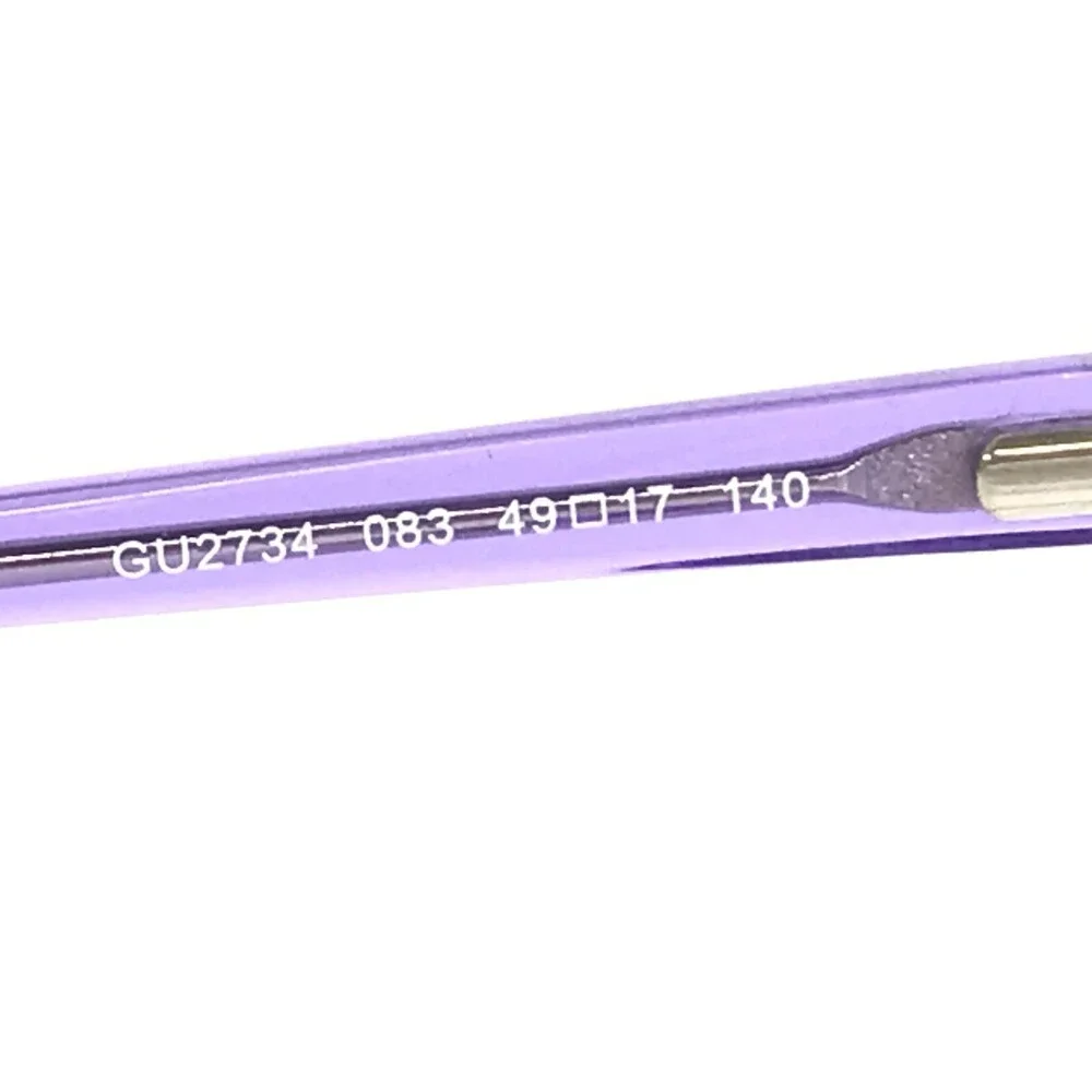 Guess Petite Eyeglasses Frames GU2734 083 Brown Tortoise Purple 49-17-140
